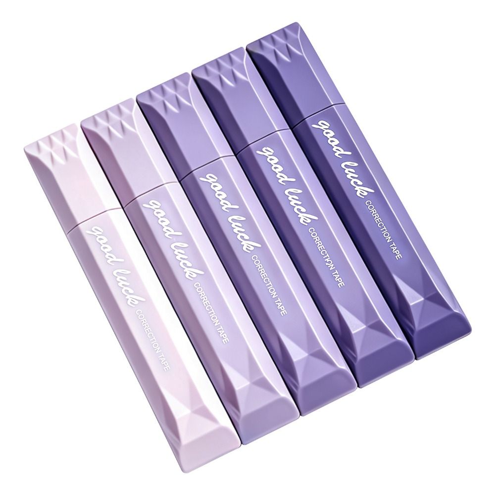 Correction Tape Roller - 5pcs/set Gradient Color Correction Tape Pen-Shape