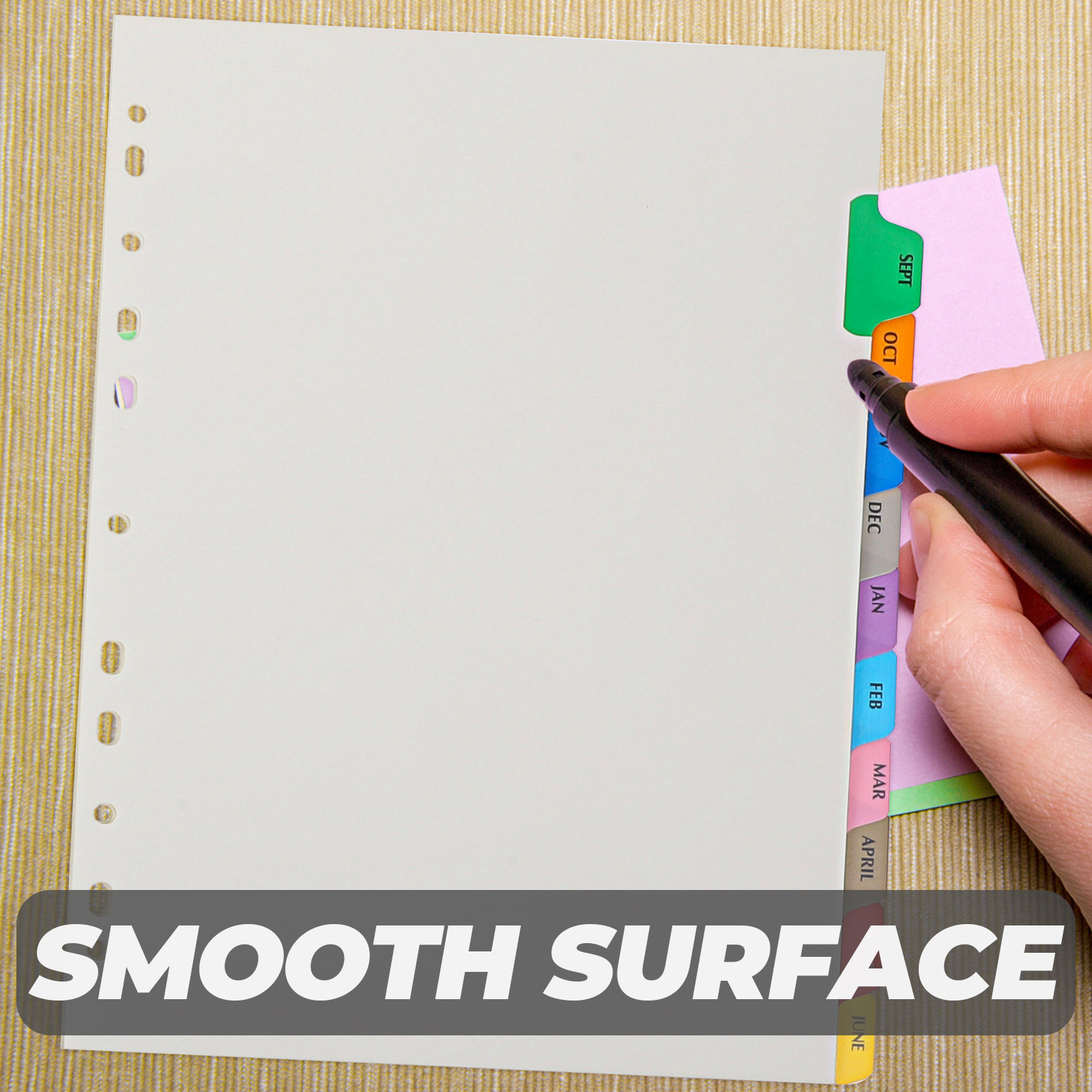12Sheets Binder Dividers Tabs  - Index Tab Divider 评论和价格