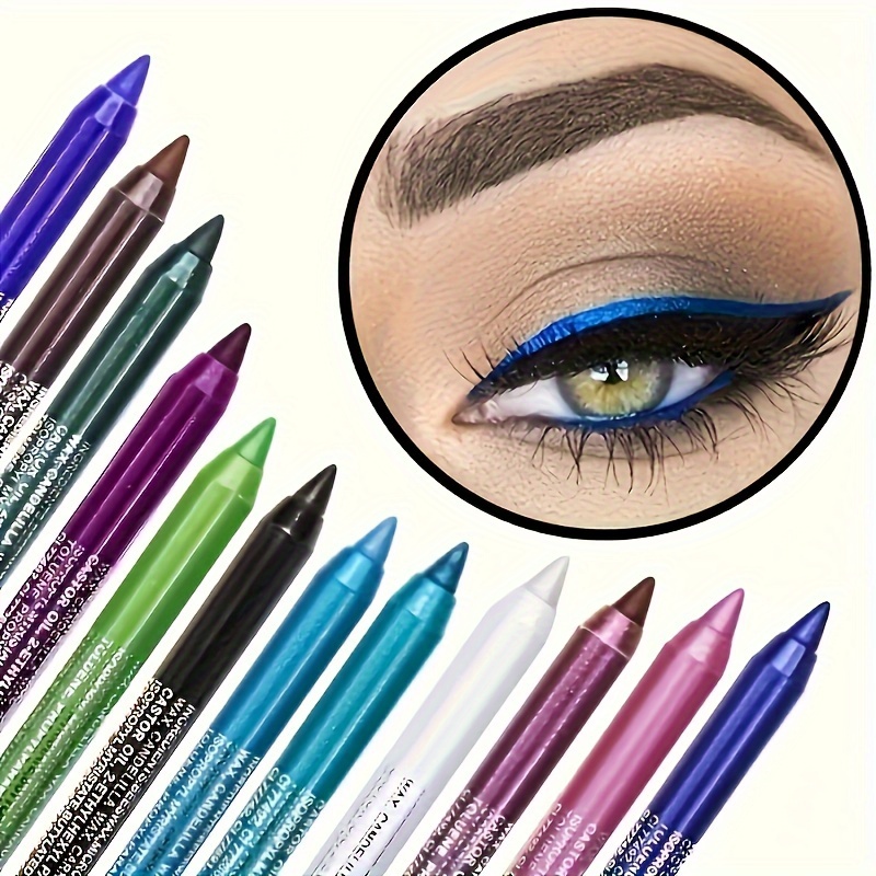 1pcs Waterproof Eyeliner Set w - Highlighter Set Pastel 评论和价格