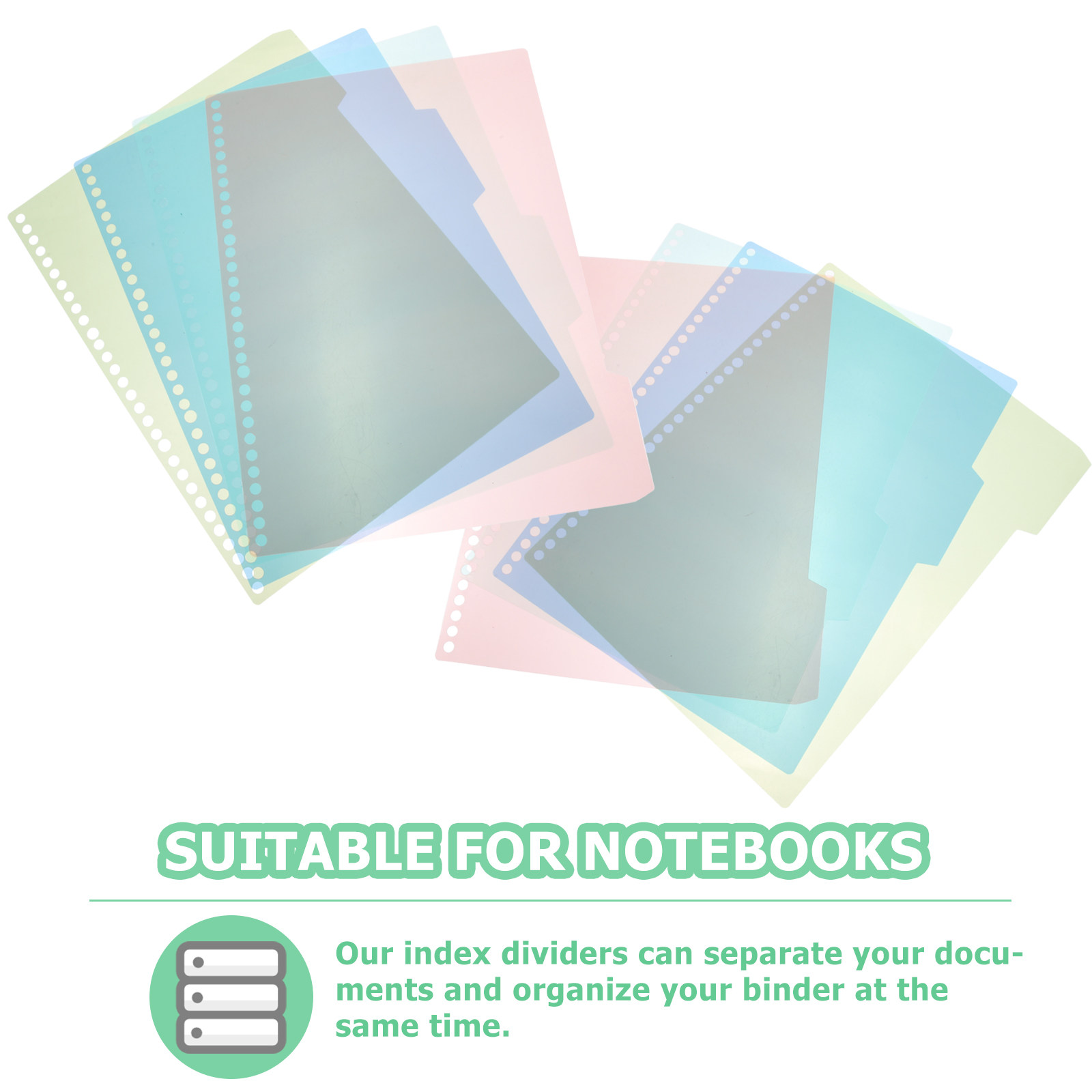 6Sets Colored Binder Dividers  - Index Tab Divider 评论和价格
