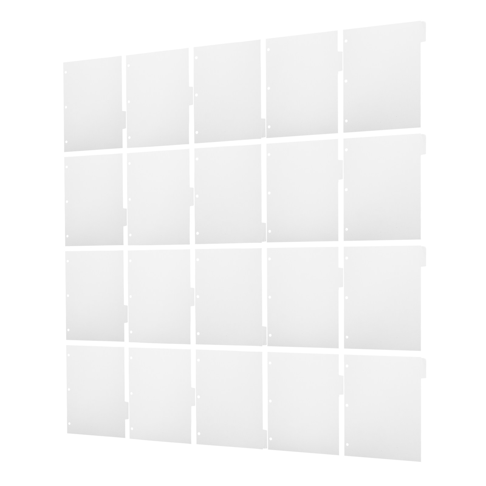 4Sets Blank Write Page Divider - Index Tab Divider 评论和价格