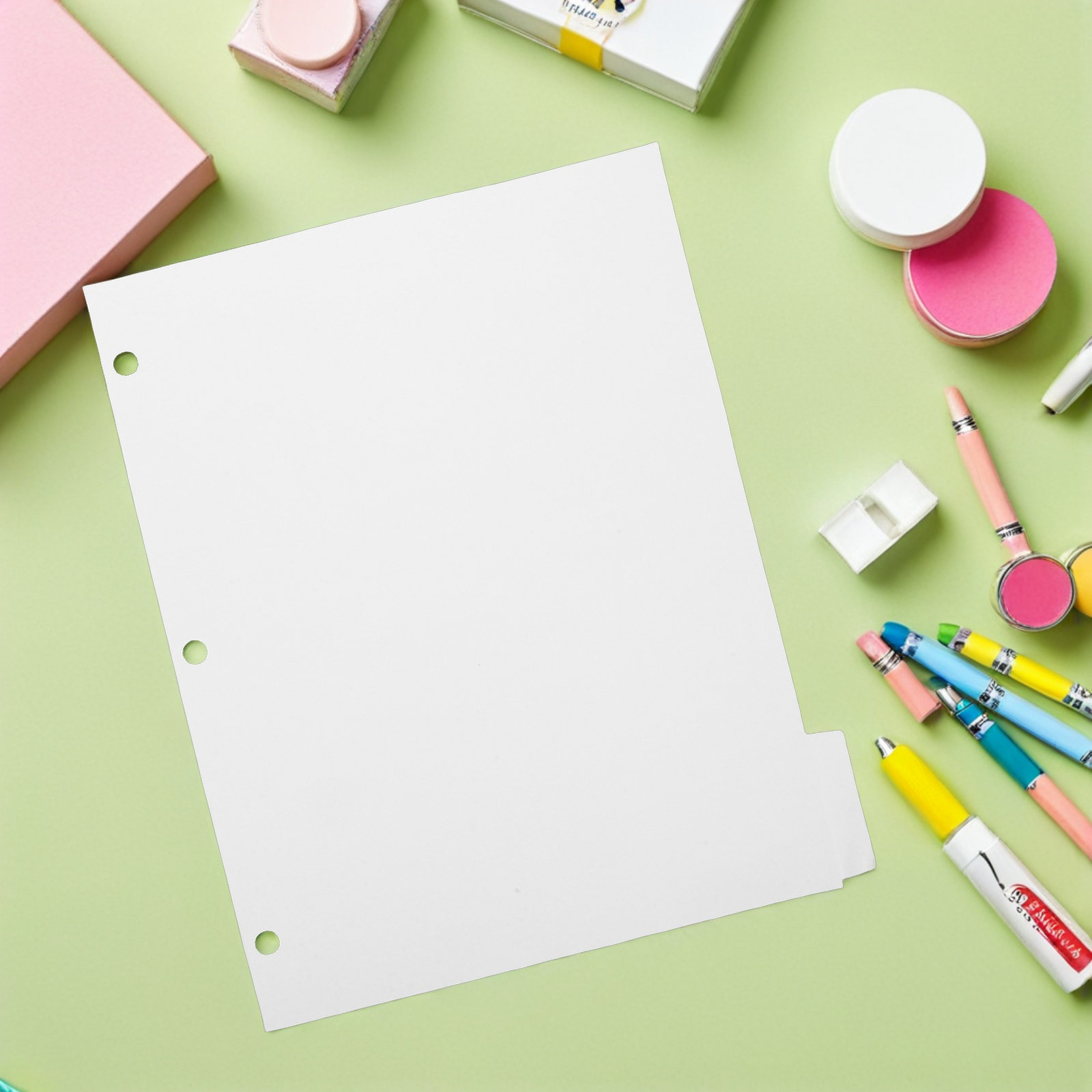 4Sets Blank Write Page Divider - Index Tab Divider 评论和价格