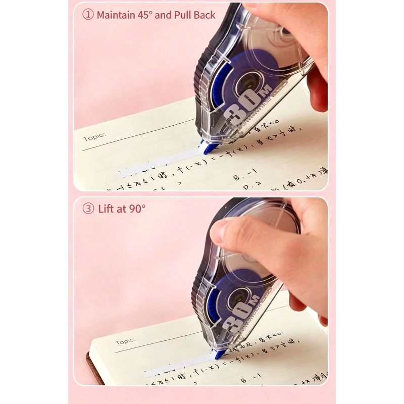 3/5Pcs Correction Tape Correct - Correction Tape Roller 评论和价格