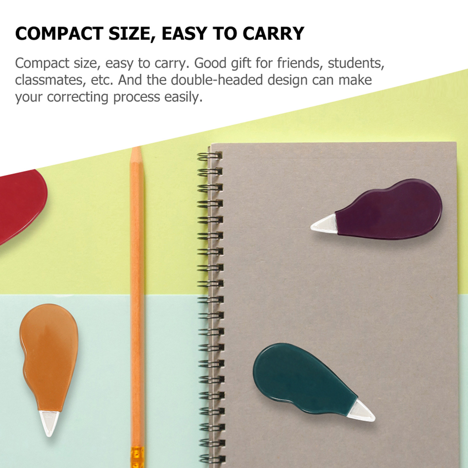 12Pcs Compact Correction Tape  - Correction Tape Roller 评论和价格