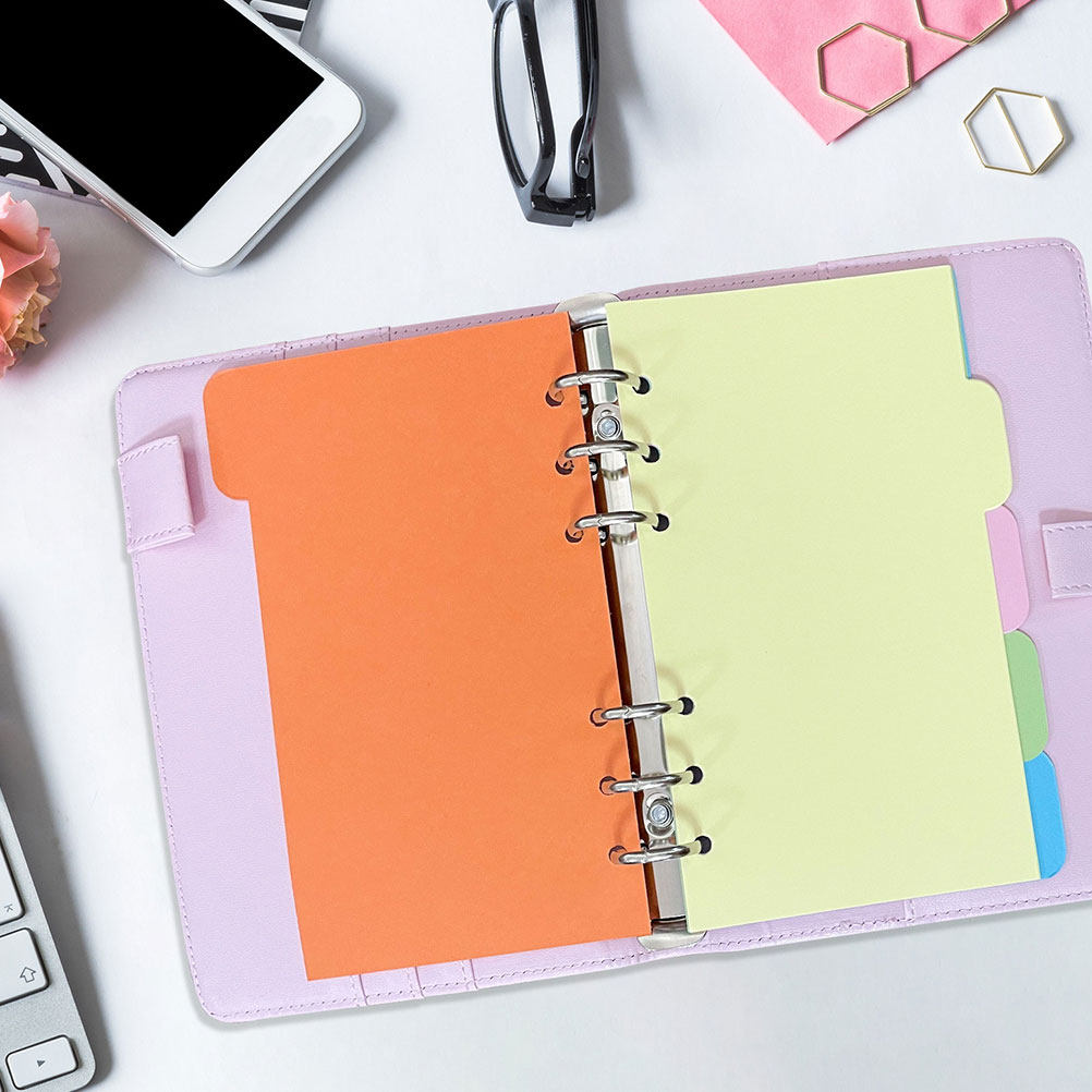 30Pcs Plastic Tab Dividers Col - Index Tab Divider 评论和价格