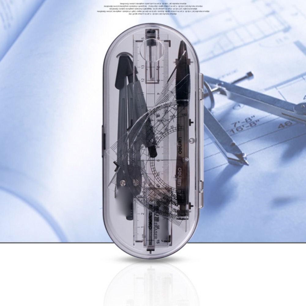 Transparent Ruler Set Eraser S - Ruler Set Transparent 评论和价格