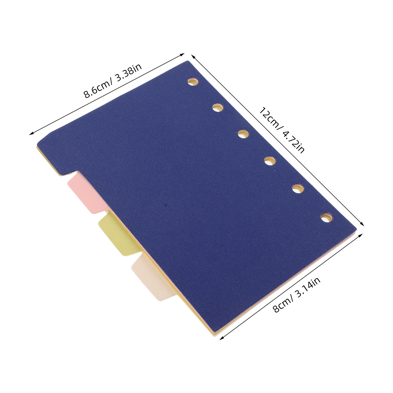 5Pcs Mini Binder Index Divider - Index Tab Divider 评论和价格