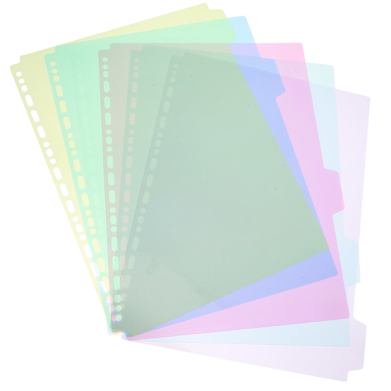 6Pcs File Binder Tabbed Divide - Index Tab Divider 评论和价格