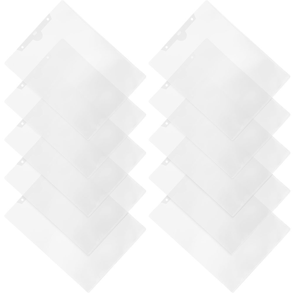 24Pcs Clear PP Plastic File Fo - File Folder Hanging 评论和价格