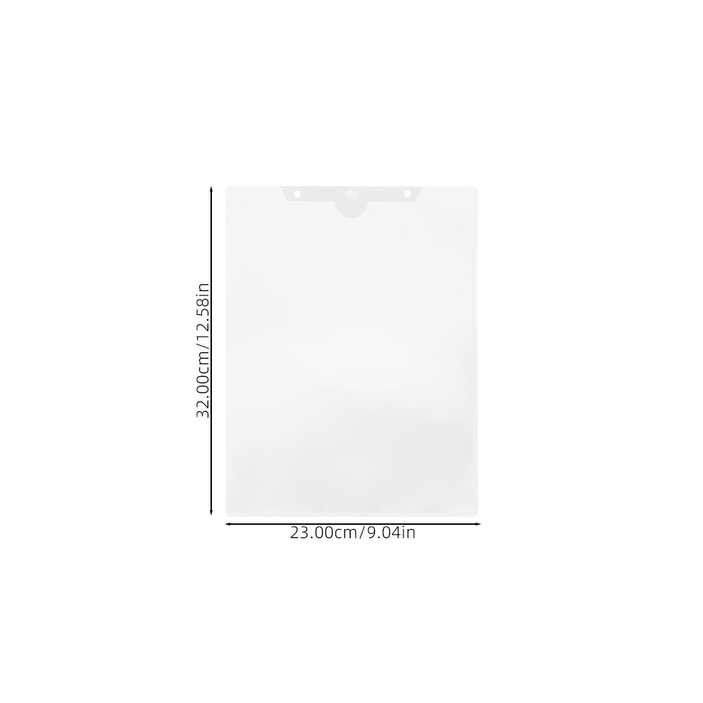 24Pcs Clear PP Plastic File Fo - File Folder Hanging 评论和价格