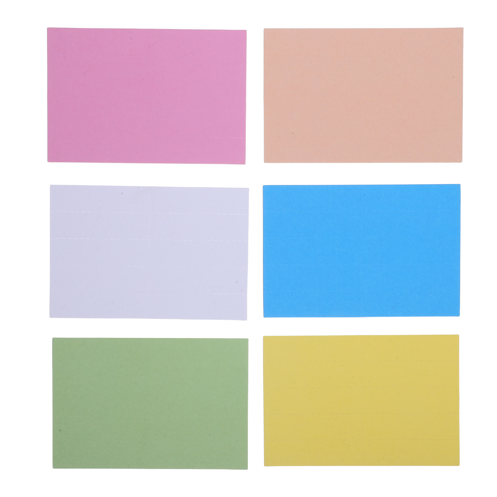 6Sheets Colored Hanging File F - File Folder Hanging 评论和价格
