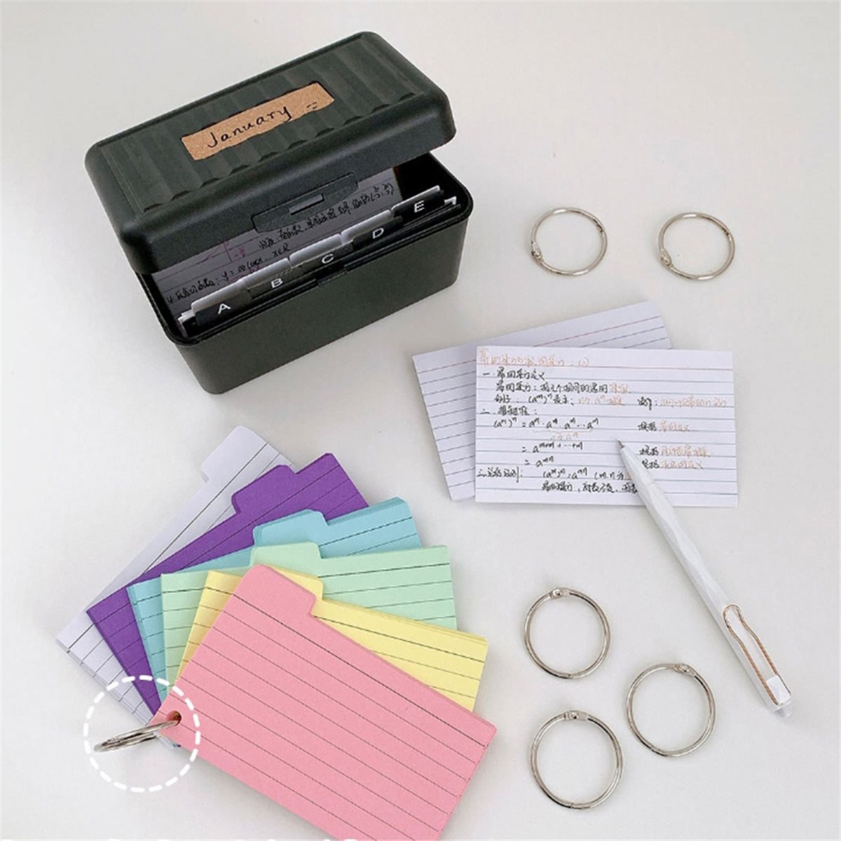828 Mega Sale 3x 5 Index Card  - Index Tab Divider 评论和价格