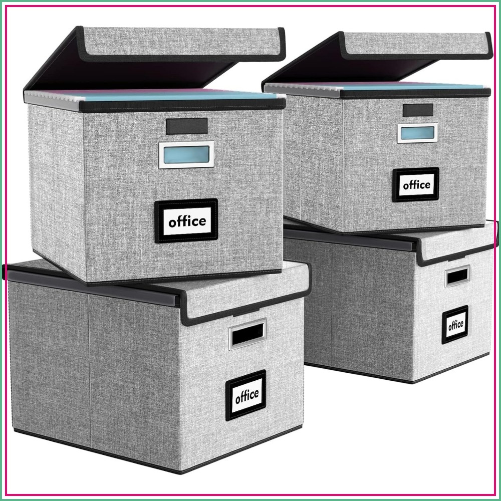 Collapsible File Organizer Box - File Folder Hanging 评论和价格