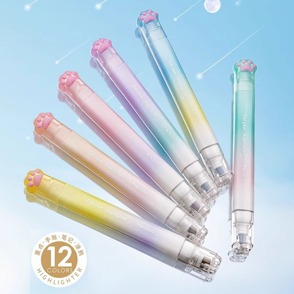 6Pcs Kawaii Highlighter Set Pa - Highlighter Set Pastel 评论和价格