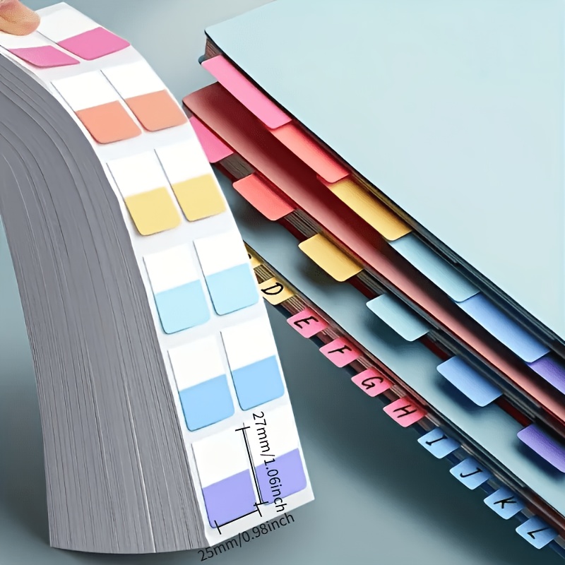 120pcs Quick And Suitable for  - Index Tab Divider 评论和价格