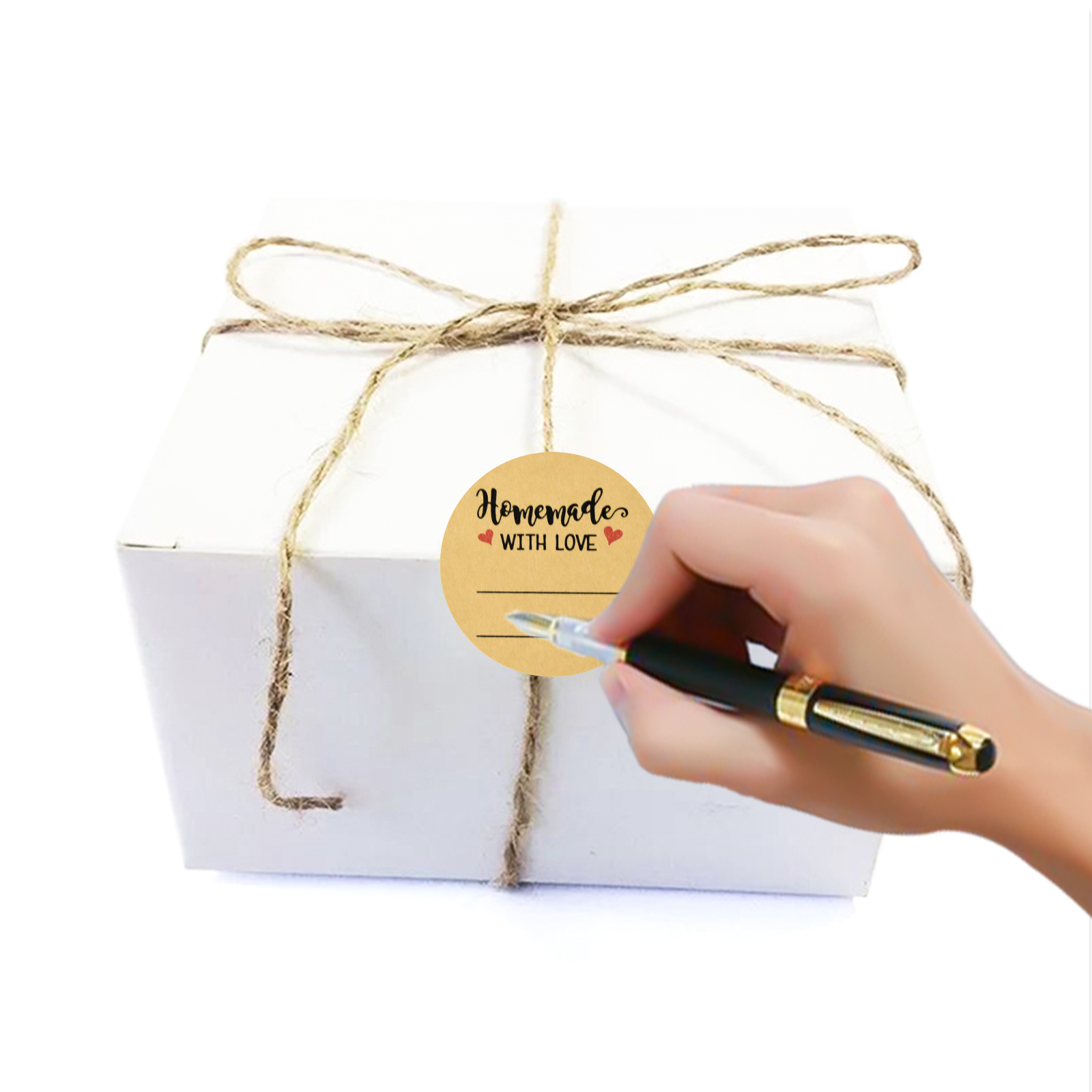 200Pcs 2-Inch Round Writable K - Sticker Label Roll 评论和价格