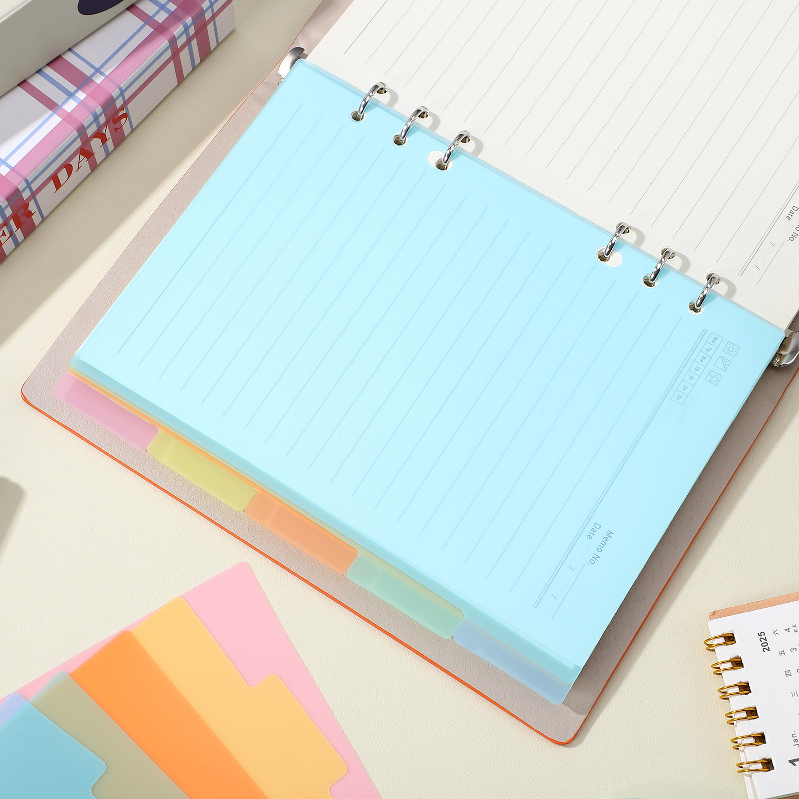10Pcs Smooth Flexible Plastic  - Index Tab Divider 评论和价格