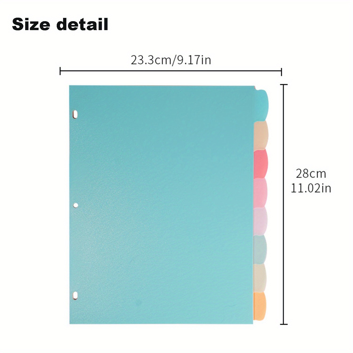 8 Tab Binder Dividers for 3 Ri - Index Tab Divider 评论和价格