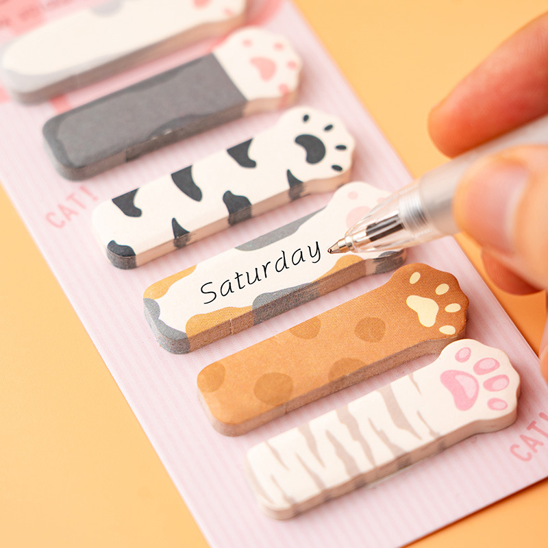 40packs Kawaii Cat Memo Pad St - Stationery Office Items List 评论和价格
