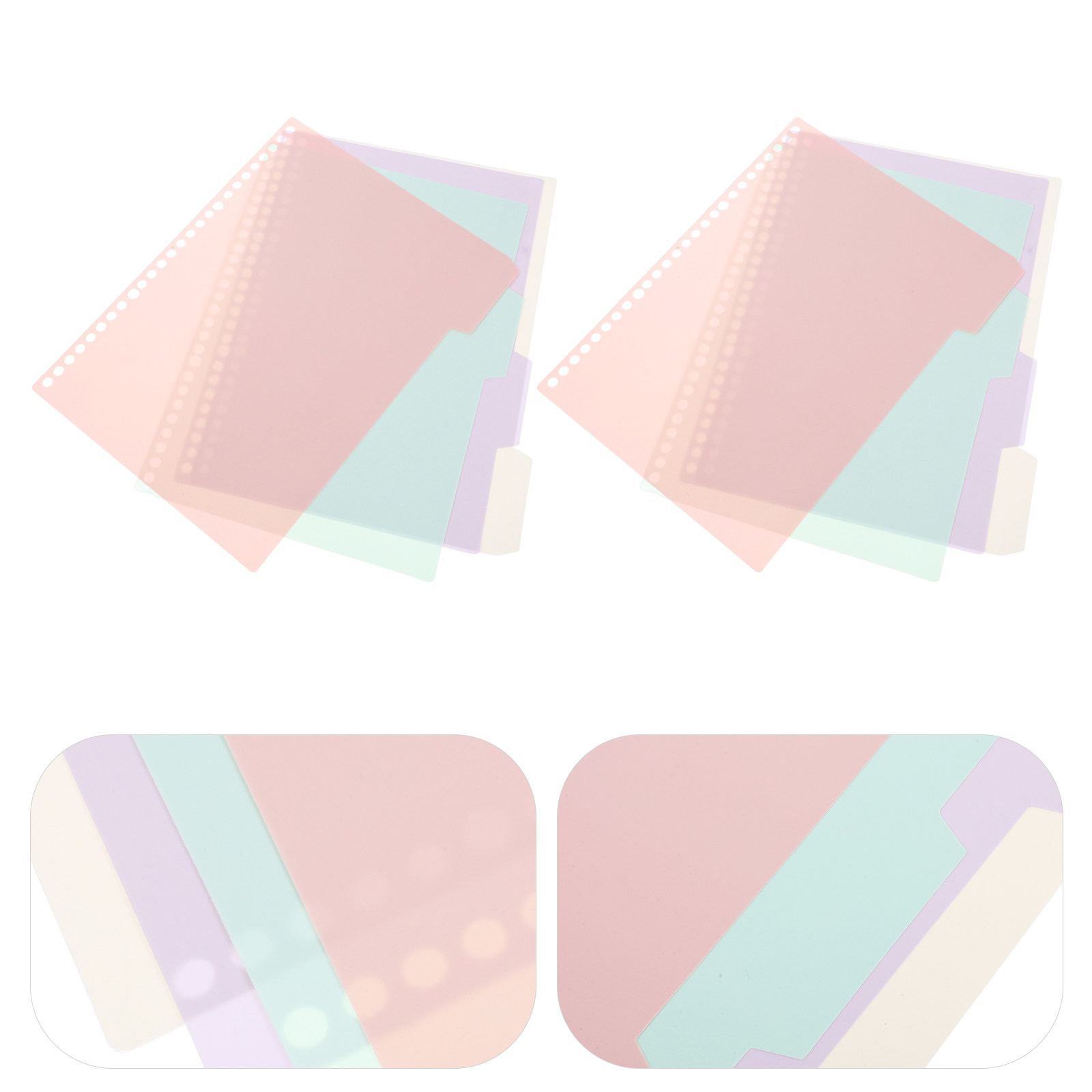 15Sets B5 Plastic Binder Divid - Index Tab Divider 评论和价格